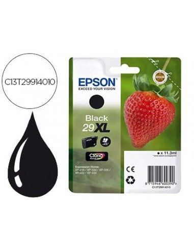 Ink-jet epson home 29xl t2991 xp435/330/335/332/430/235/432 negro 450 pag