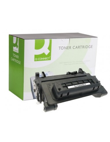 Toner q-connect compatible hp ce390a para laser jet negro -10.000 pag-